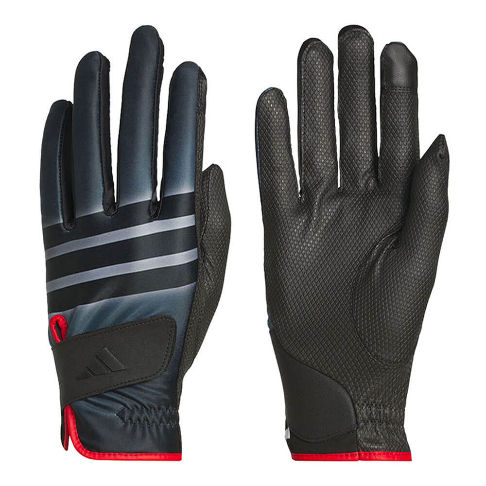 アディダス adidas　PALMWRAP WARM パームラップ ウォーム 両手用 メンズ ゴルフグローブ HL740 KH0162 ブラック　2026年モデル ブラック
