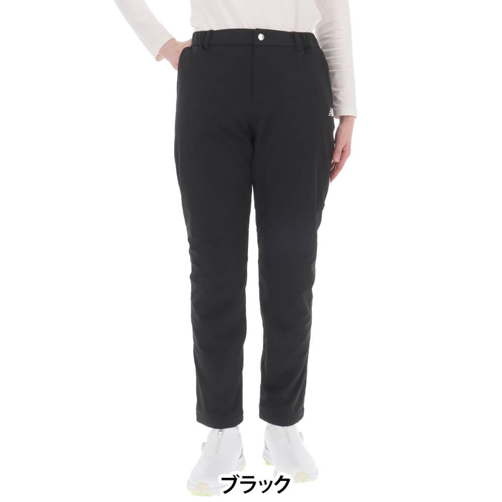 ニューバランスゴルフ レディース 天竺ラミ テーパード ロングパンツ 012-6236501 2026年モデル 詳細2