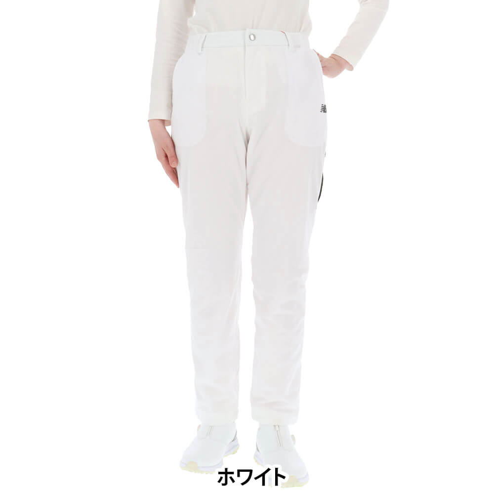 ニューバランスゴルフ レディース 天竺ラミ テーパード ロングパンツ 012-6236501 2026年モデル 詳細5