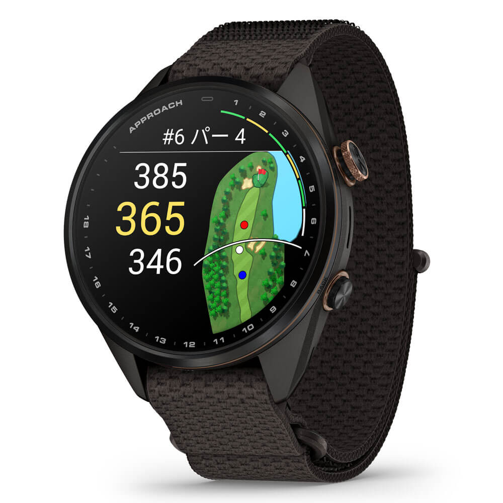 Garmin ガーミン Approach S72 43mm Pebble Gray ゴルフGPSウォッチ AMOLEDディスプレイ Suica対応 010-04147 40 詳細1