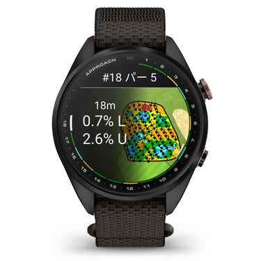 Garmin ガーミン Approach S72 43mm Pebble Gray ゴルフGPSウォッチ AMOLEDディスプレイ Suica対応 010-04147 40 詳細2