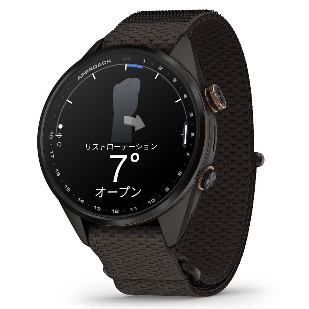 Garmin ガーミン Approach S72 43mm Pebble Gray ゴルフGPSウォッチ AMOLEDディスプレイ Suica対応 010-04147 40 詳細6