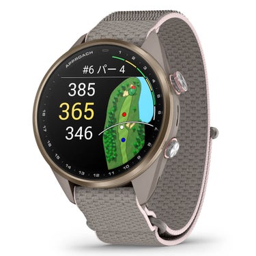 Garmin ガーミン Approach S72 43mm French Gray ゴルフGPSウォッチ AMOLEDディスプレイ Suica対応 010-04147 41 詳細1