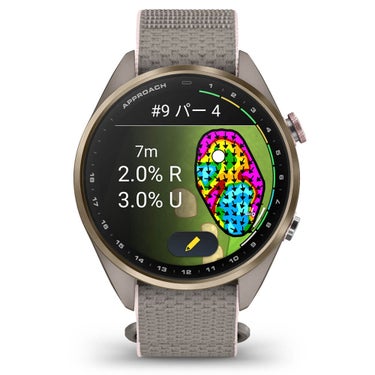 Garmin ガーミン Approach S72 43mm French Gray ゴルフGPSウォッチ AMOLEDディスプレイ Suica対応 010-04147 41 詳細2