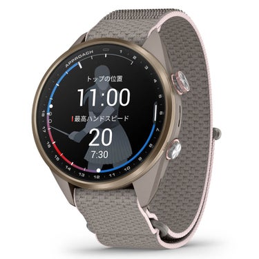 Garmin ガーミン Approach S72 43mm French Gray ゴルフGPSウォッチ AMOLEDディスプレイ Suica対応 010-04147 41 詳細4