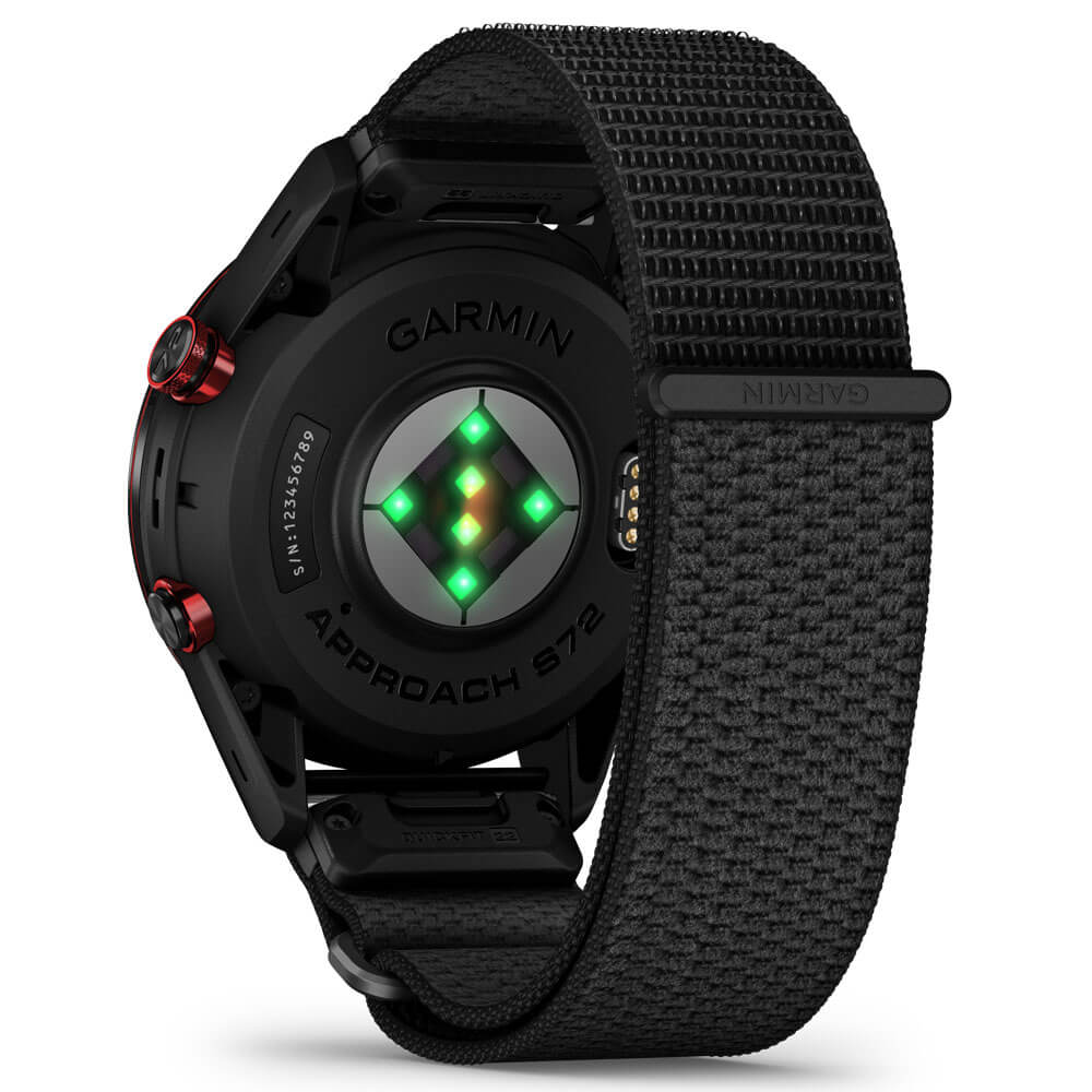 Garmin ガーミン Approach S72 47mm Black ゴルフGPSウォッチ AMOLEDディスプレイ Suica対応 010-04148 40 詳細3