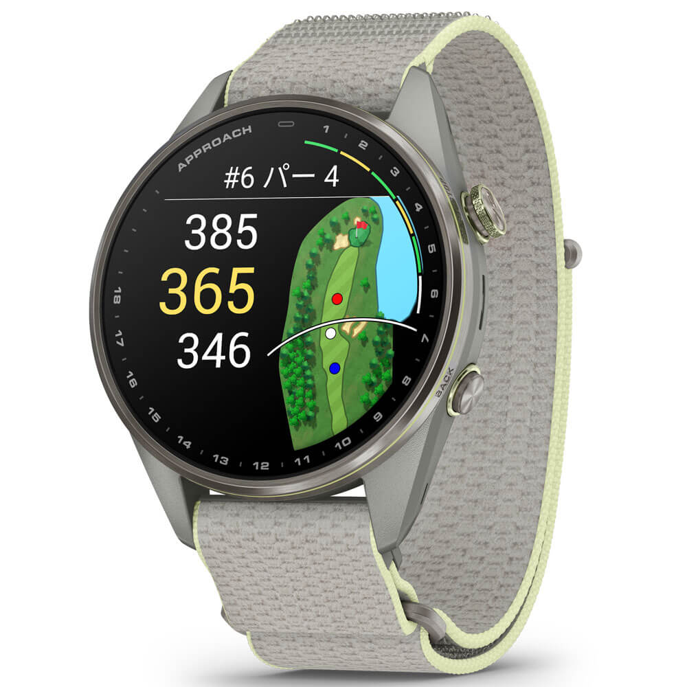 Garmin ガーミン Approach S72 47mm Gray ゴルフGPSウォッチ AMOLEDディスプレイ Suica対応 010-04148 41 詳細1