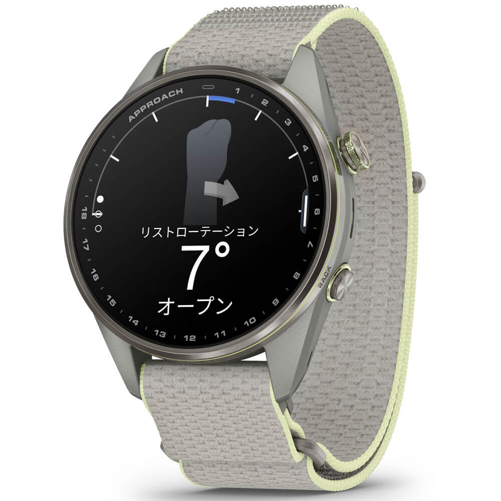 Garmin ガーミン Approach S72 47mm Gray ゴルフGPSウォッチ AMOLEDディスプレイ Suica対応 010-04148 41 詳細5