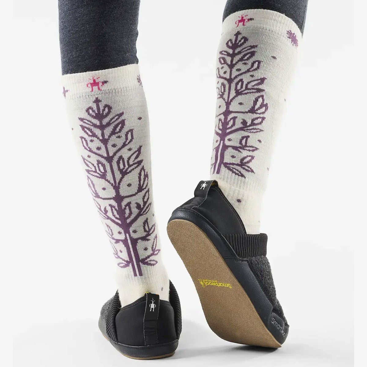 スマートウール Smartwool ウィメンズ スキー フルクッションアイスブロッサム ムーンビーム スキーソックス 2026-2027 詳細2