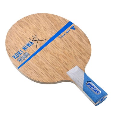 ヴィクタス VICTAS　卓球ラケット KOKI NIWA WOOD CHN ペンラケット 27203 ブルー  ブルー