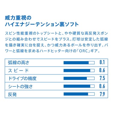 ヴィクタス VICTAS VENTUS STIFF ヴェンタス スティフ 卓球ラバー 200020 ブラック 詳細3