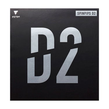ヴィクタス VICTAS　SPINPIPS D2 スピンピップス D2 卓球ラバー 210050 ブラック ブラック（0020）