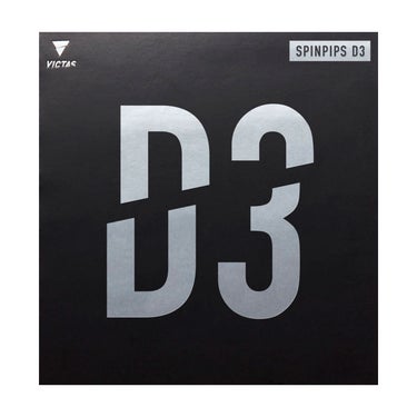 ヴィクタス VICTAS　SPINPIPS D3 スピンピップス D3 卓球ラバー 210060 レッド レッド（0040）