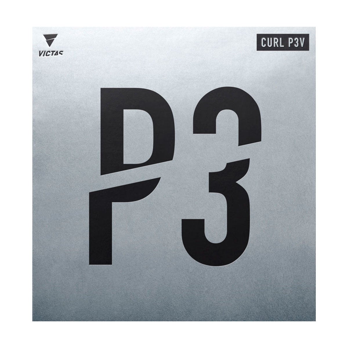 ヴィクタス VICTAS　CURL P3V カール P3V 卓球ラバー 220020 ブラック ブラック（0020）