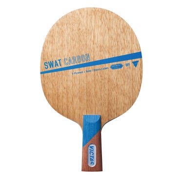 ヴィクタス VICTAS　卓球ラケット SWAT CARBON スワット カーボン CHN シェークラケット 310033 ブルー  ブルー