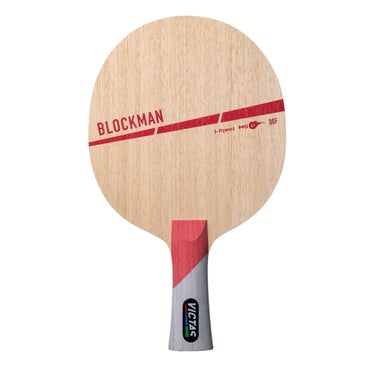 ヴィクタス VICTAS　卓球ラケット ブロックマン BLOCKMAN FL シェークラケット 310204 レッド  レッド