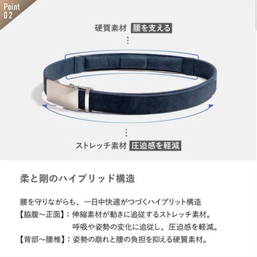 COREST コレスト メンズ コレストベルト ワンタッチタイプ CRST003 詳細5