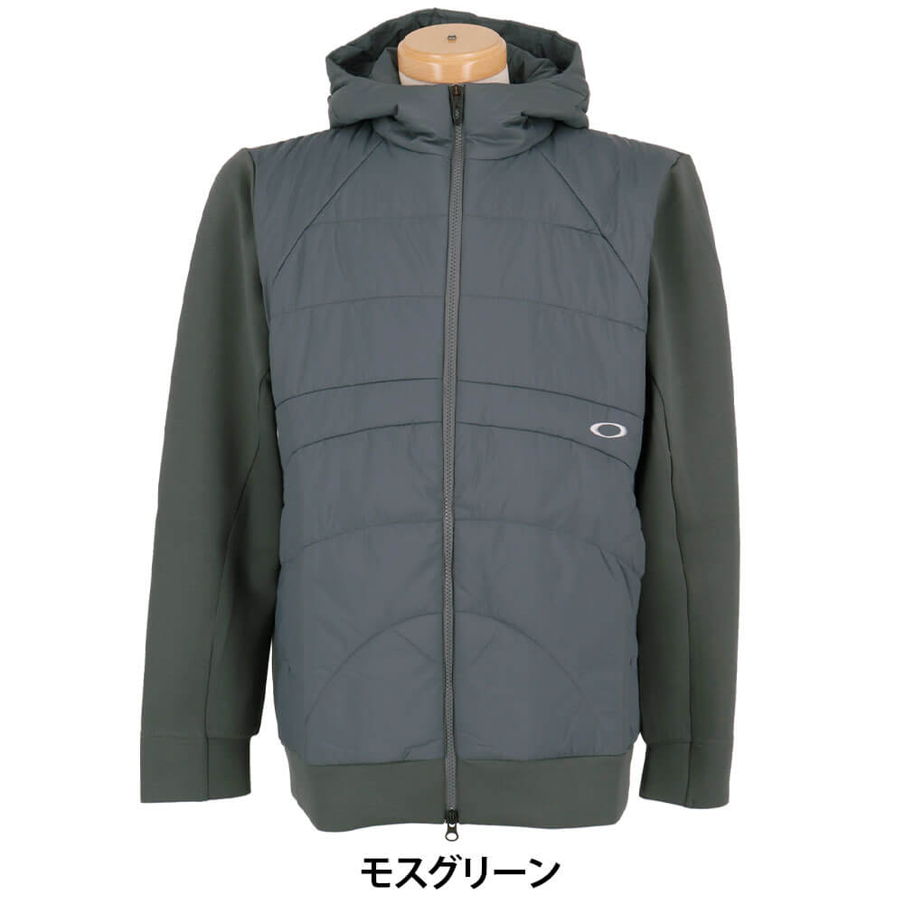 オークリー メンズ フルジップ 長袖 フーディー FOA409530 詳細5