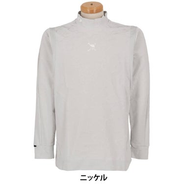 オークリー メンズ SKULL 長袖 モックネックシャツ FOA409538 詳細3