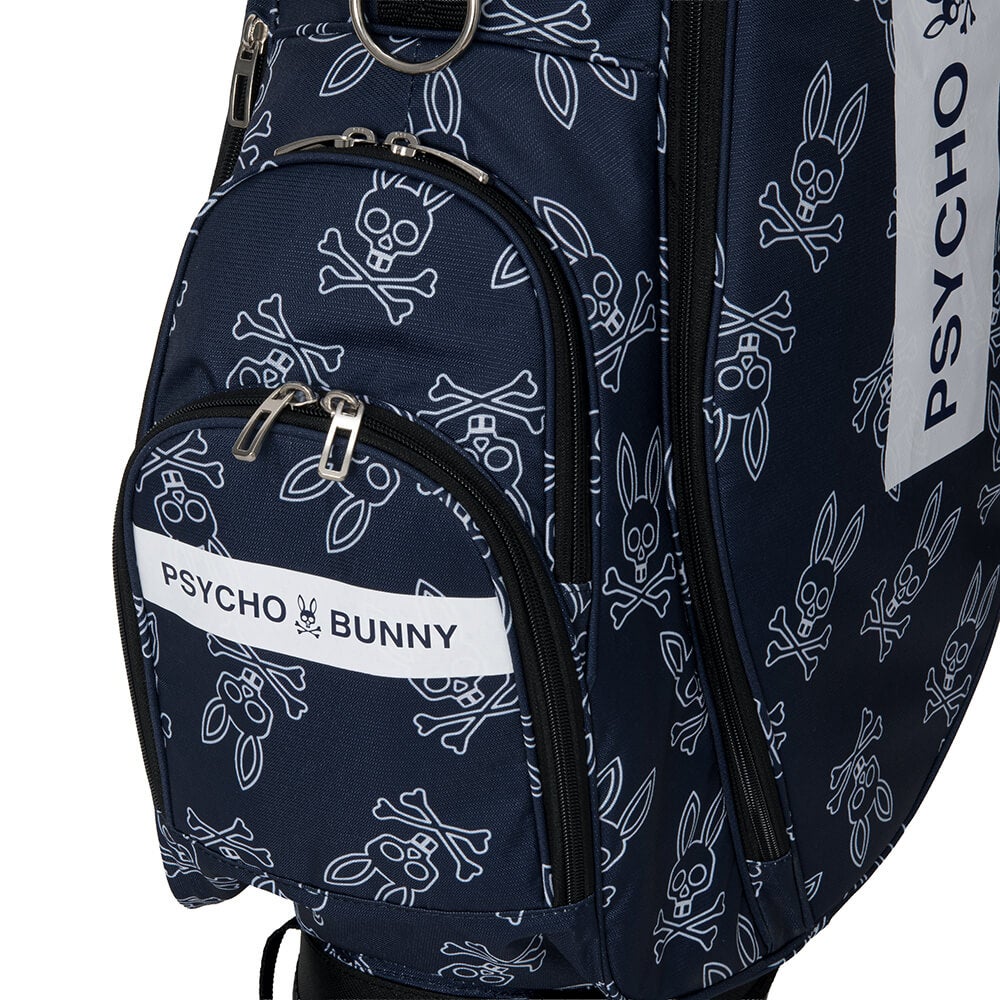 サイコバニー PsychoBunny LWG スタンド キャディバッグ PBMG6BC7 30 ネイビー 2026年モデル 詳細6