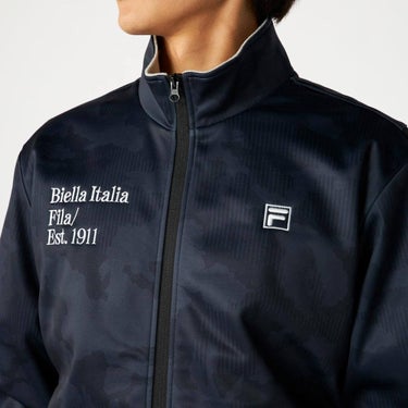 フィラ メンズ カモフラ柄 長袖 ボンディングブルゾン 786-237Y ゴルフウェア 2026年秋冬モデル 詳細5