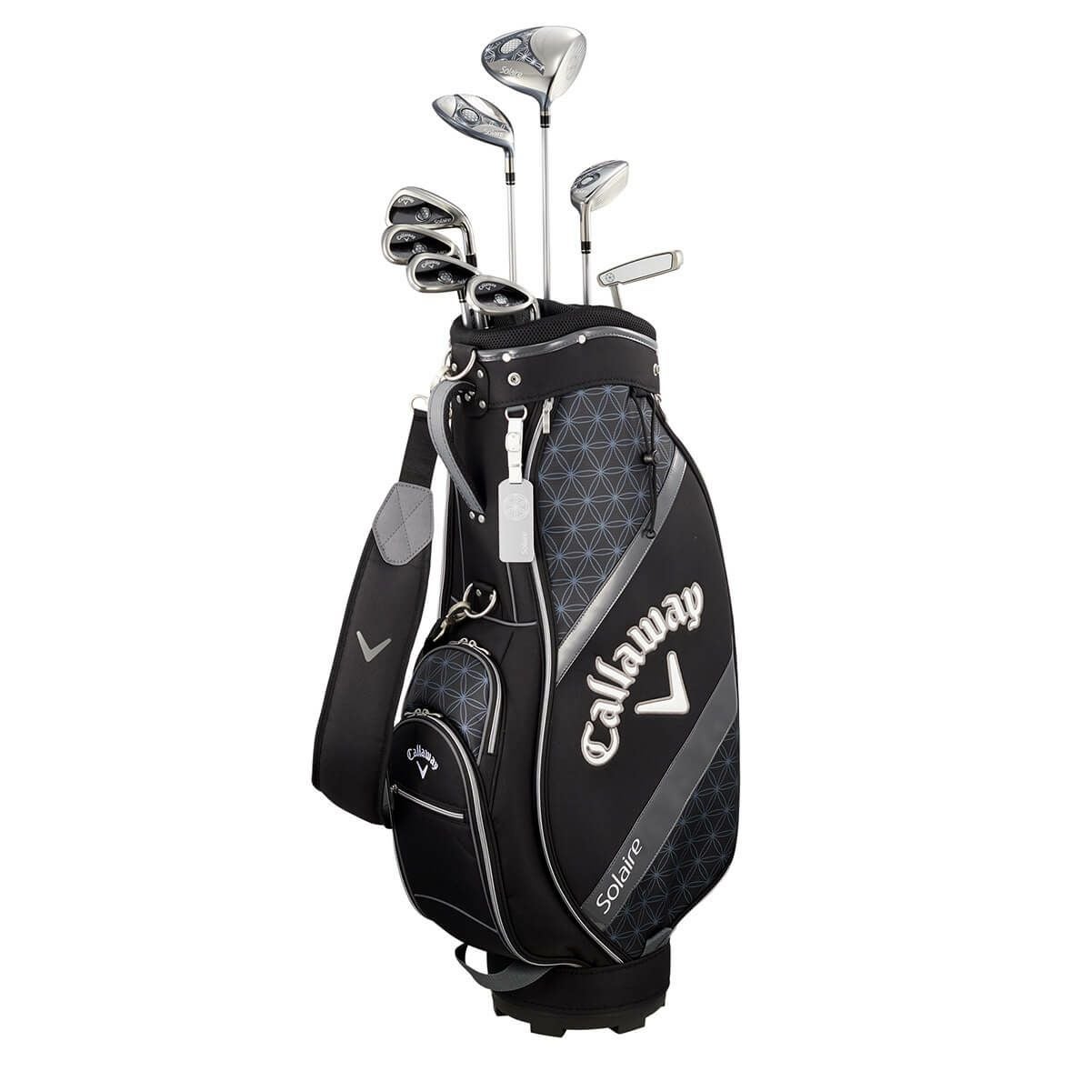 【大幅値引2/14迄¥13000】BULGARI レディース ゴルフクラブセット キャロウェイ Solaire ソレイル 2018年モデル レディース ゴルフクラブ