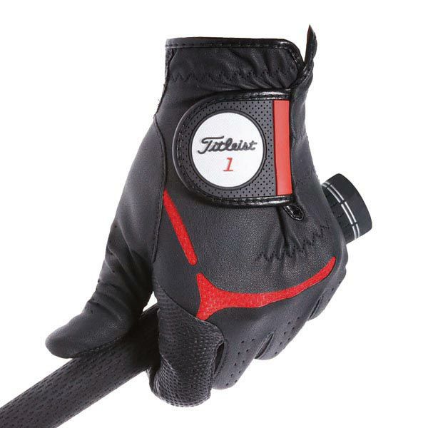 タイトリスト Titleist メンズ スーパーグリップ ゴルフグローブ TG39 BK ブラック 2019年モデル