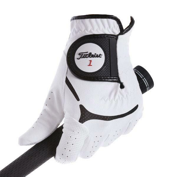 タイトリスト Titleist メンズ スーパーグリップ ゴルフグローブ TG39 WT ホワイト 2019年モデル