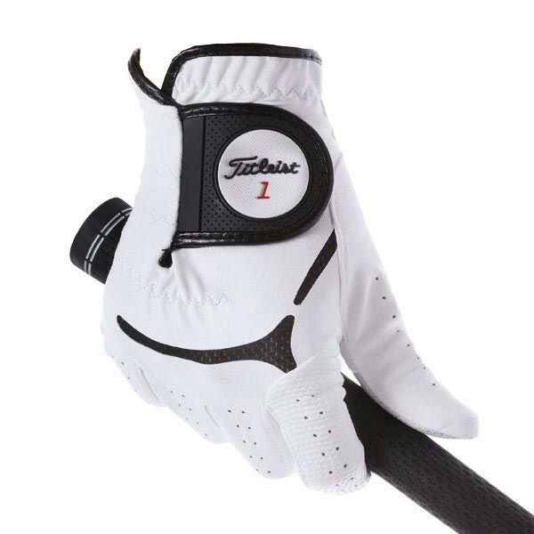 タイトリスト Titleist メンズ スーパーグリップ ゴルフグローブ 右手用 TG39 WT ホワイト 2019年モデル