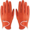 キャスコ　Palette パレット　両手用 レディース ゴルフグローブ SF-2014LW 402 オレンジ　2020年モデル オレンジ