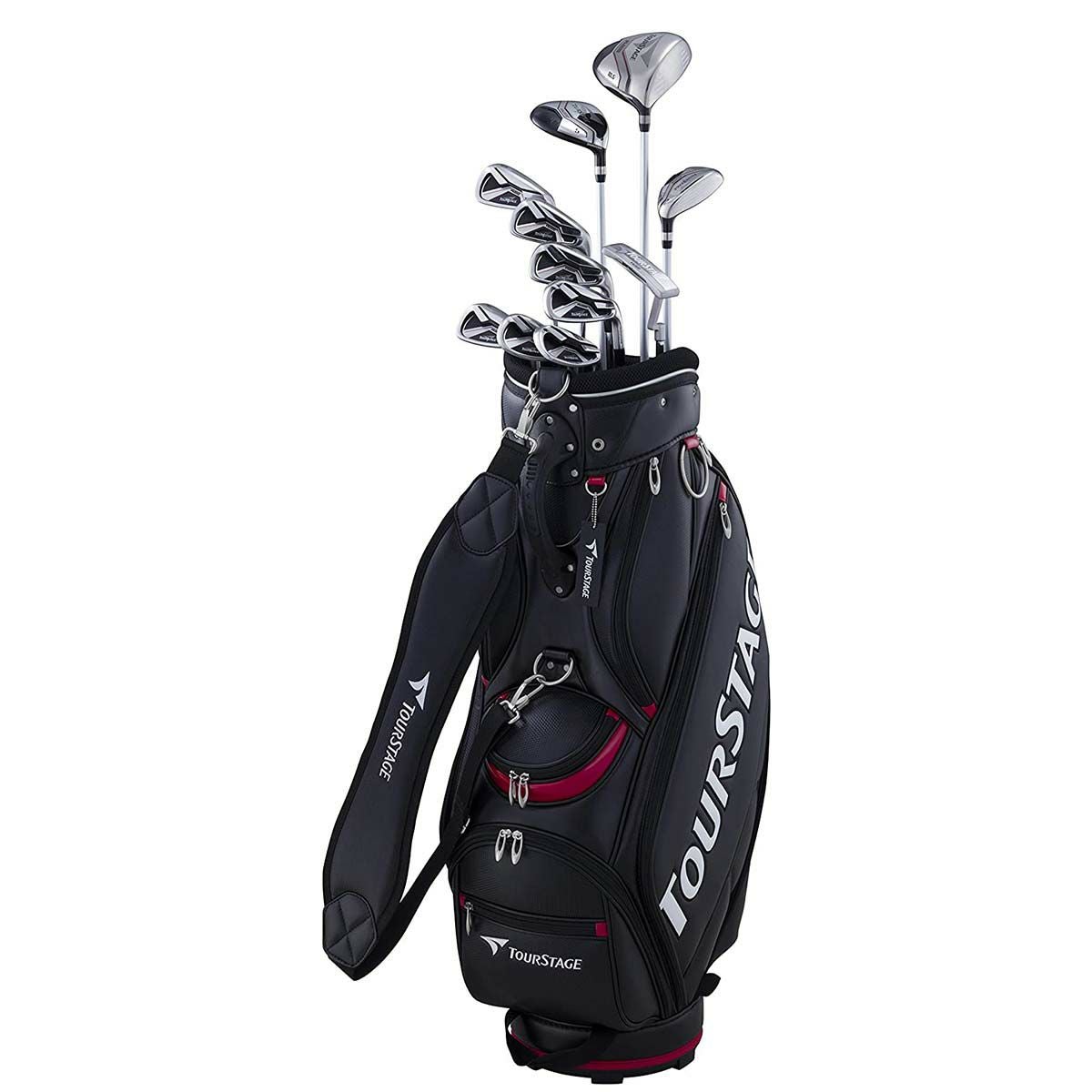 ブリヂストン ツアーステージ メンズ V6000 クラブセット （11本セット＋キャディバッグ） 詳細1