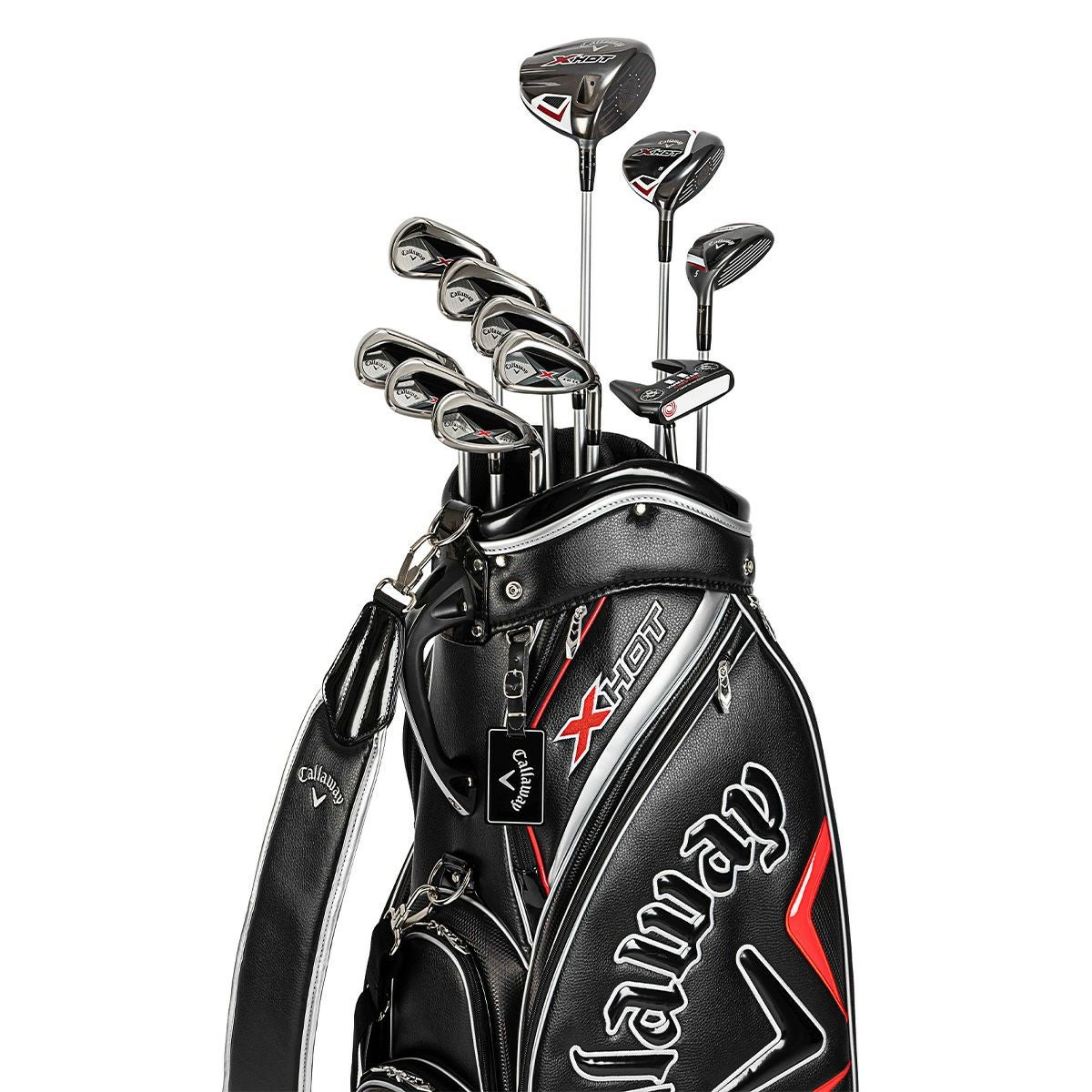 キャロウェイ　X HOT エックスホット　メンズ クラブセット（11本セット＋キャディバッグ）　2021年モデル　詳細1