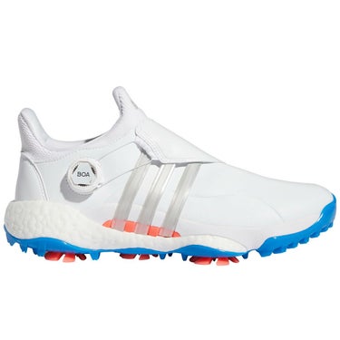 アディダス TUOR360 22 レディース BOAタイプ　ホワイト/シルバー/ブルー