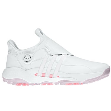 アディダス TUOR360 22 レディース BOAタイプ　ホワイト/ホワイト/ピンク