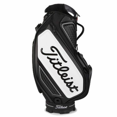 タイトリスト Titleist　ツアー　メンズ キャディバッグ TB22SF9 01 ブラック×ホワイト 詳細1