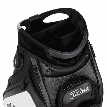 タイトリスト Titleist　ツアー　メンズ キャディバッグ TB22SF9 01 ブラック×ホワイト 詳細4