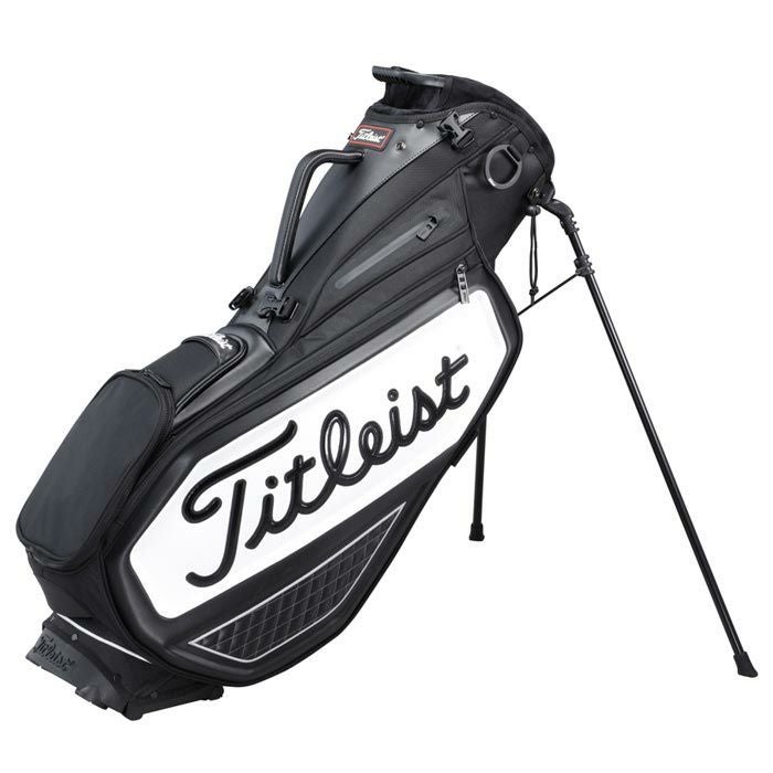 タイトリスト Titleist プレミアム メンズ スタンドキャディバッグ TB20SXSF 01 ブラック×ホワイト