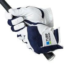 TURF DESIGN ターフデザイン メンズ 両手用 ゴルフグローブ TDGL-2170 ホワイト/ネイビー　2022年モデル