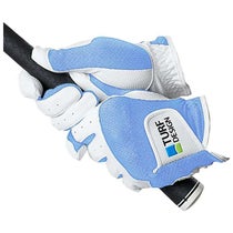 TURF DESIGN ターフデザイン レディース 両手用 ゴルフグローブ TDGL-2170L ホワイト/ブルー　2022年モデル