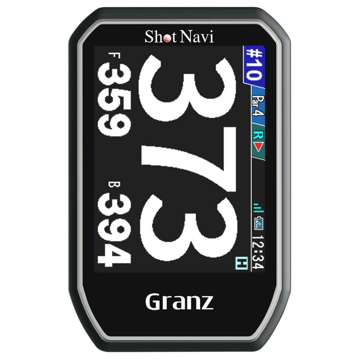 ショットナビ　Shot Navi ハンディ型GPSゴルフナビ　Shot Navi Granz グランツ　ブラック 詳細2