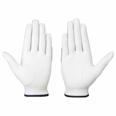 ミズノ MIZUNO　レディース efil エフィル 両手用 ゴルフグローブ 5MJWB254 14 ホワイト×ネイビー　2022年モデル 詳細2