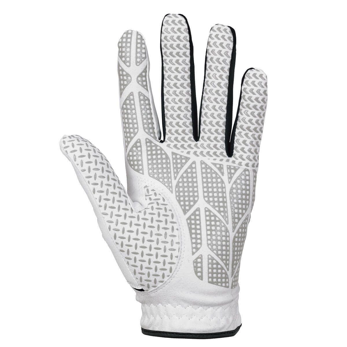 ダンロップ ゼクシオ XXIO　シリコンプリント 全天候型　メンズ ゴルフグローブ GGG-X018 ホワイト　2022年モデル 詳細2