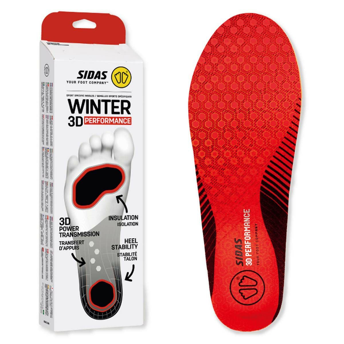 シダス SIDAS WINTER 3D PERFORMANCE ウインター 3D パフォーマンス