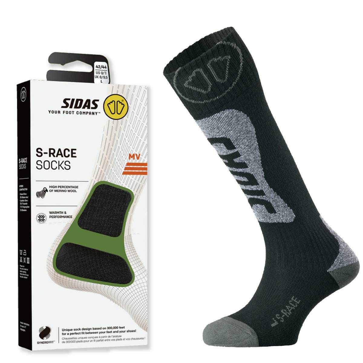シダス SIDAS S-RACE Sレース ソックス 2025-2026
