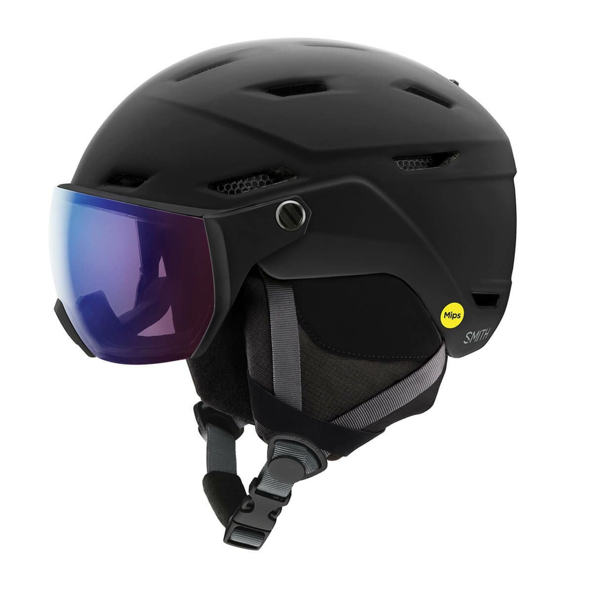 スミス SMITH Survey MIPS サーベイ Matte Black / CP Photochromic Rose Flash（調光) スキー スノーボードヘルメット 2025-2026