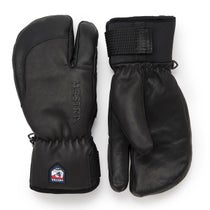 ヘストラ HESTRA　3-FINGER FULL LEATHER SHORT スリーフィンガー フル レザー ショート Black　スキーグローブ 2023-2024　30872 詳細1