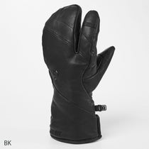 スワニー SWANY　Alaska 3 Finger アラスカ 3 フィンガー BK　スキーグローブ 2025-2026　SX205