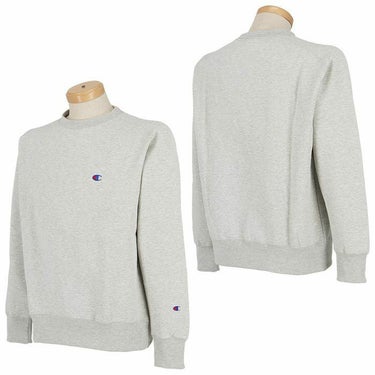 チャンピオンゴルフ ChampionGOLF　メンズ ロゴデザイン ストレッチ 裏起毛 長袖 スウェット クルーネック プルオーバー C3-WG001　2022年モデル 詳細3