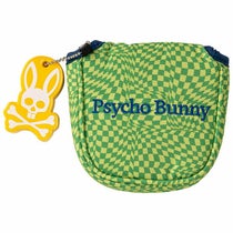 サイコバニー PsychoBunny　ロゴ刺繍 チャーム付き パターカバー マレット型 PBMG3SH6 60 グリーン　2023年モデル