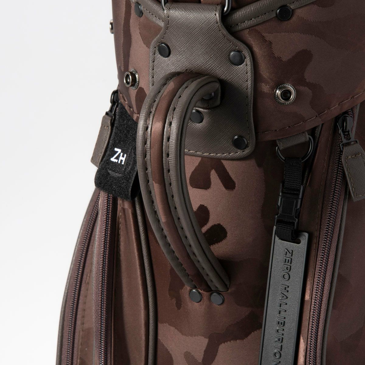 ゼロハリバートン　ZHG-CB1 リモンタ キャディバッグ 82431 08 ブラウンカモ　2023年モデル 詳細17